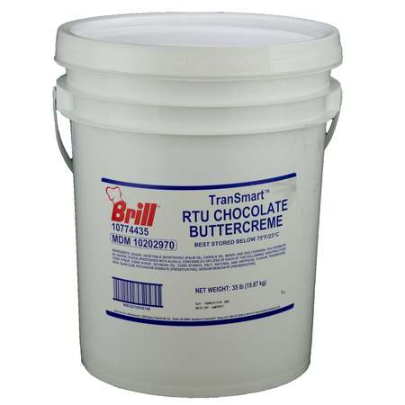 BRILL Icing Chocolate Buttercreme Transmart Trans Fat Free 35lbs 10202970
